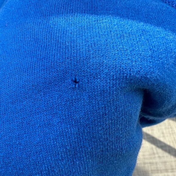 Y2K Abercrombie & Fitch Blue Pullover Hoodie men’s size medium - Picture 7 of 7